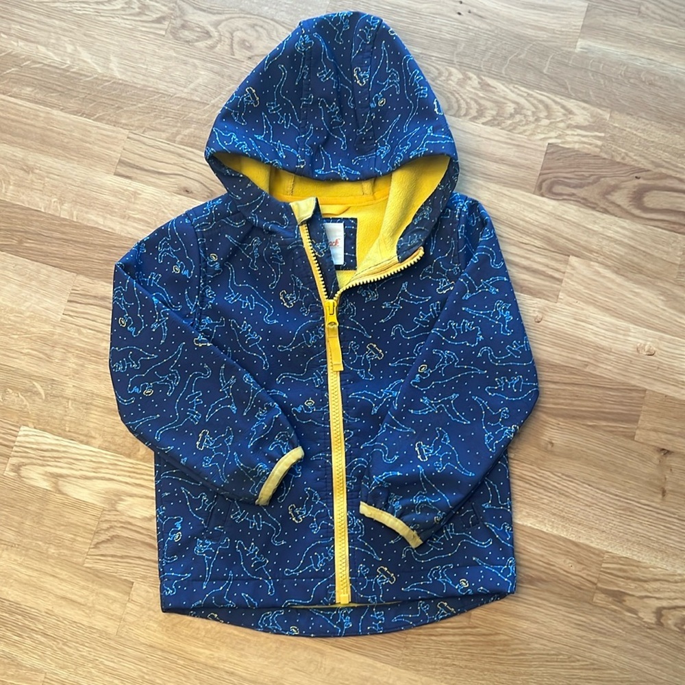 Cat & Jack lined raincoat dinosaurs 3T​